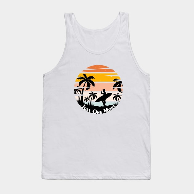 Just One More Tank Top by Artist EVT